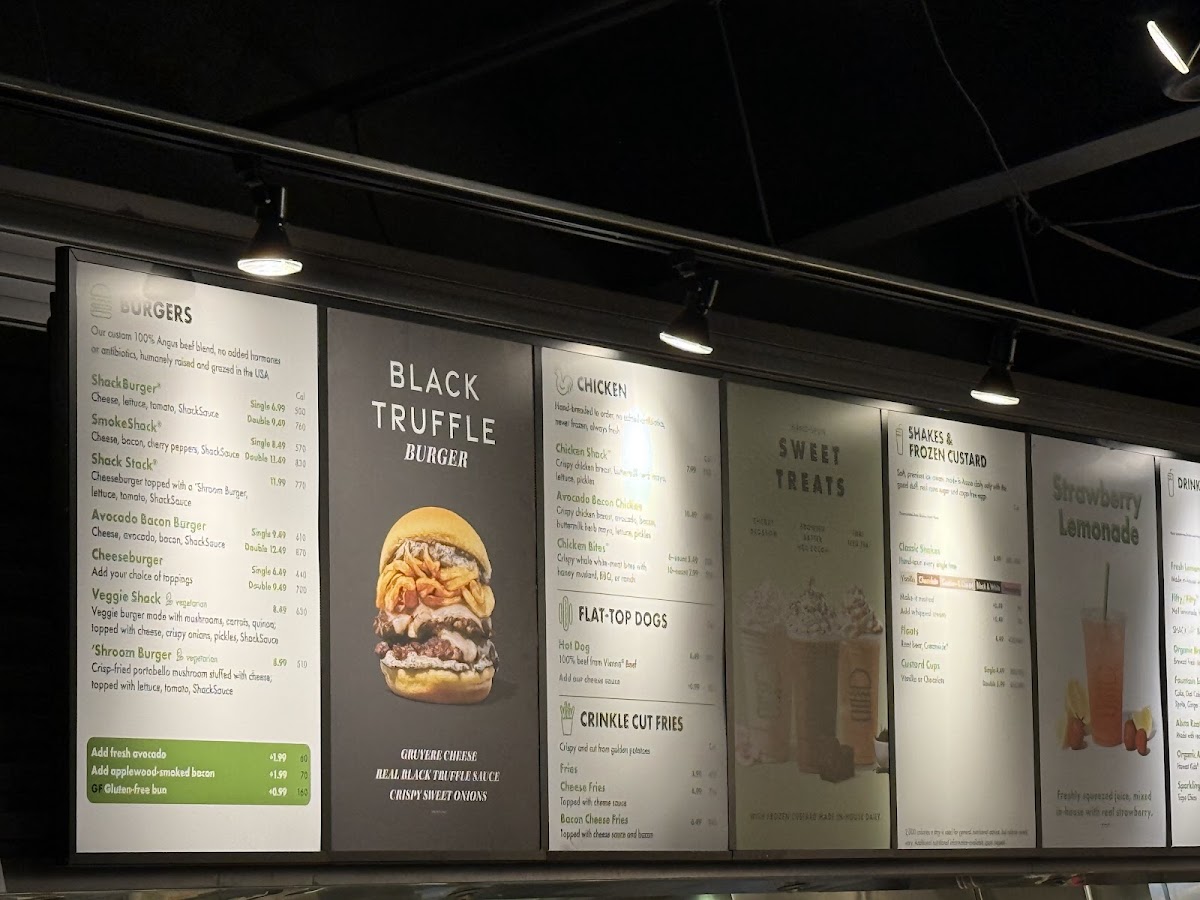 Menu Shake Shack Austin, Domain-6