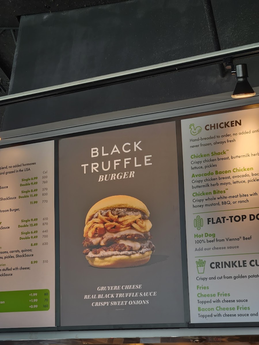 Menu Shake Shack Austin, Domain-9