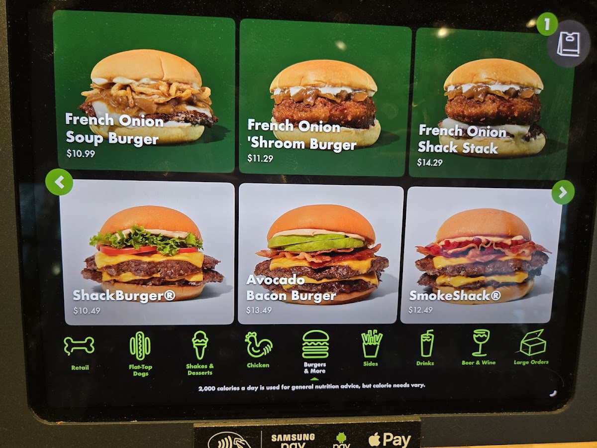 Menu Shake Shack Evergreen Walk-2