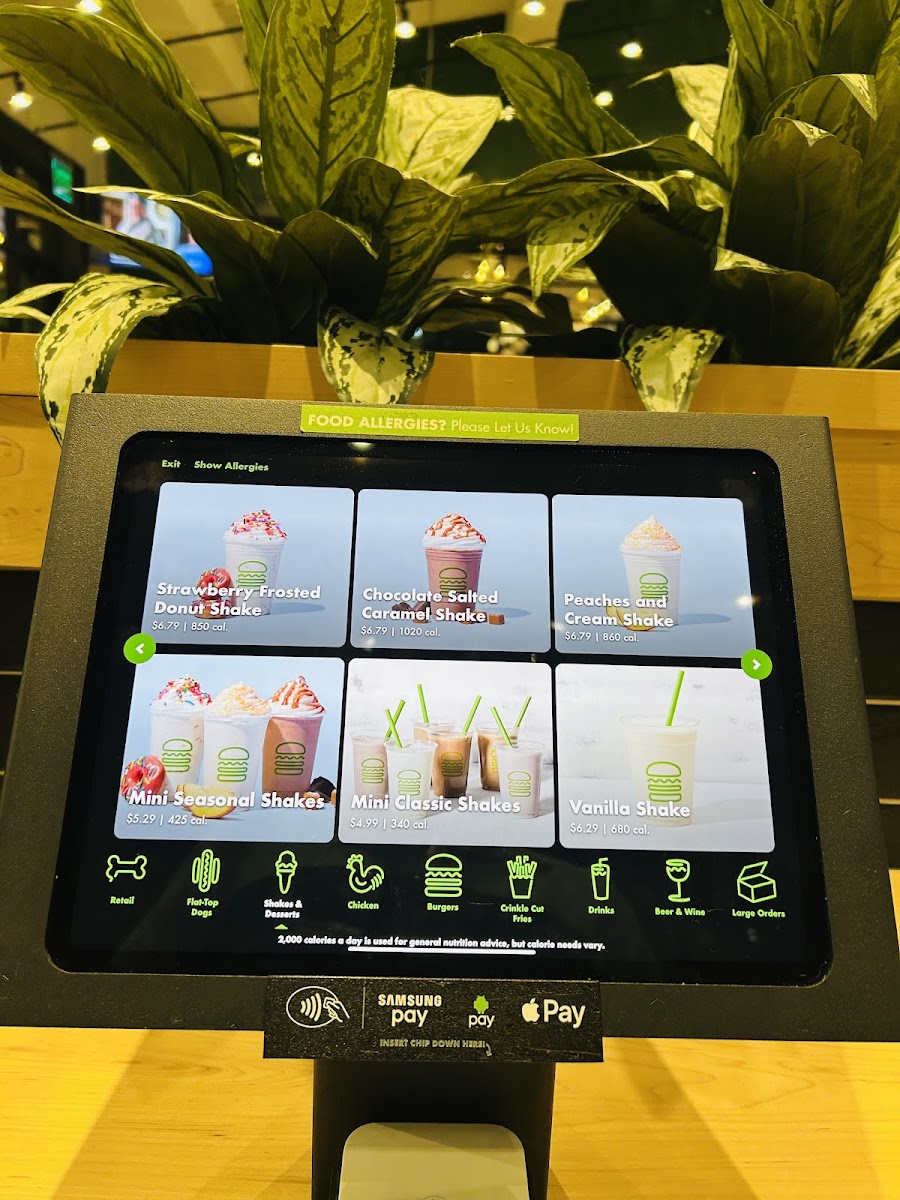 Menu Shake Shack Evergreen Walk-4