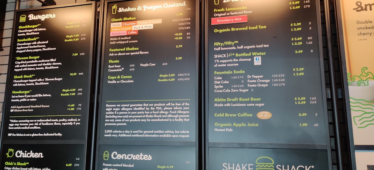 Menu Shake Shack Marlton-9