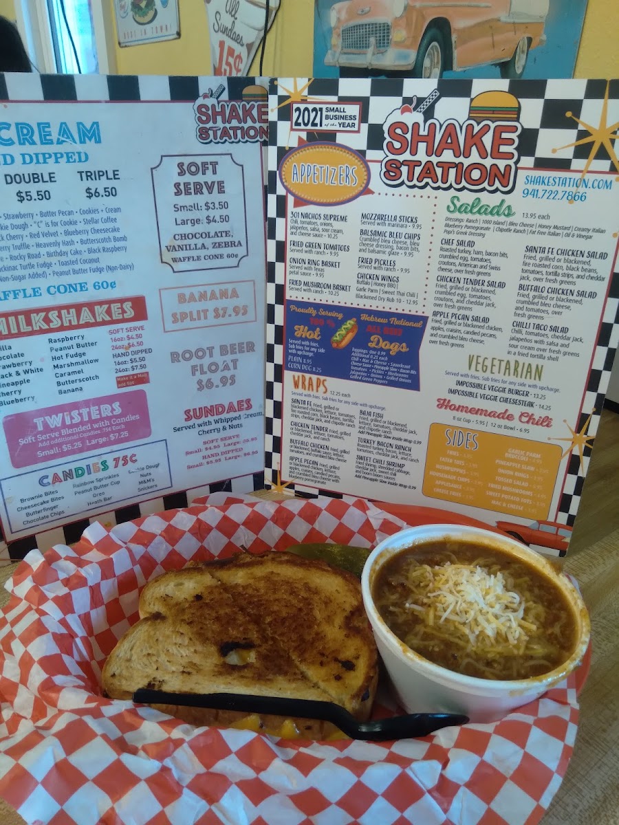 Menu Shake Station-7