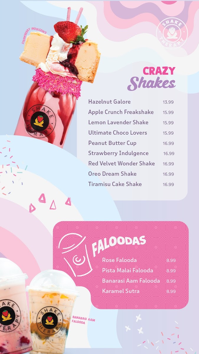 Menu Shake Therapy The Well-2