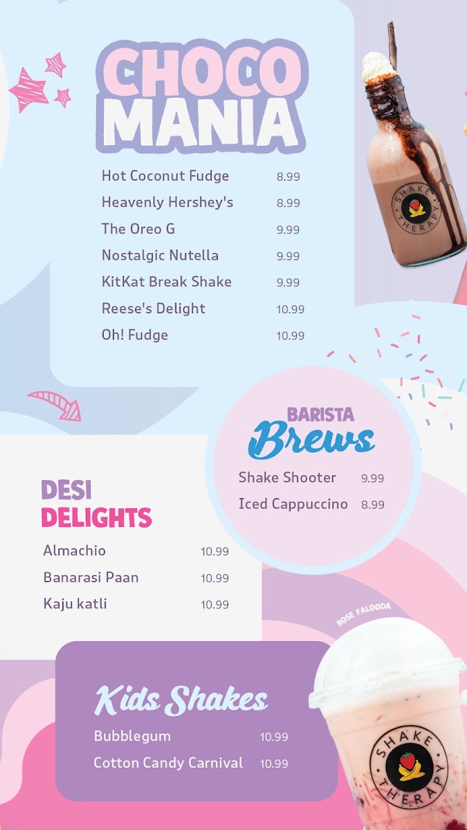 Menu Shake Therapy The Well-5