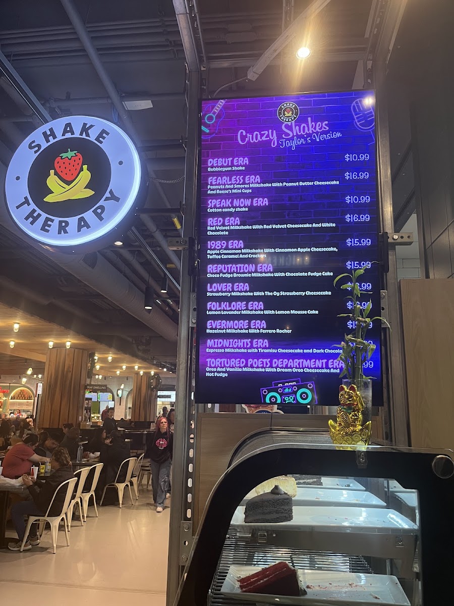Menu Shake Therapy The Well-9