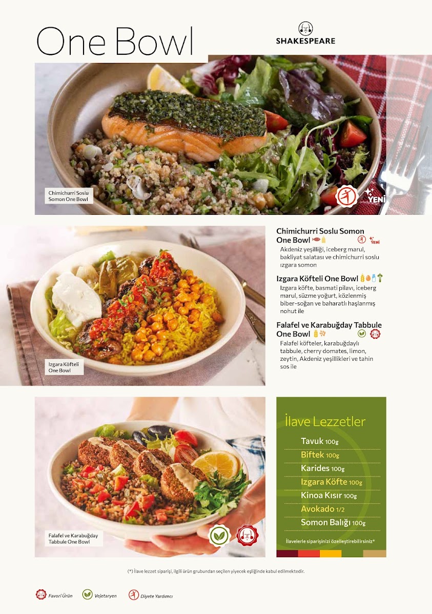 Menu Shakespeare Coffee & Bistro (5M Migros)-10