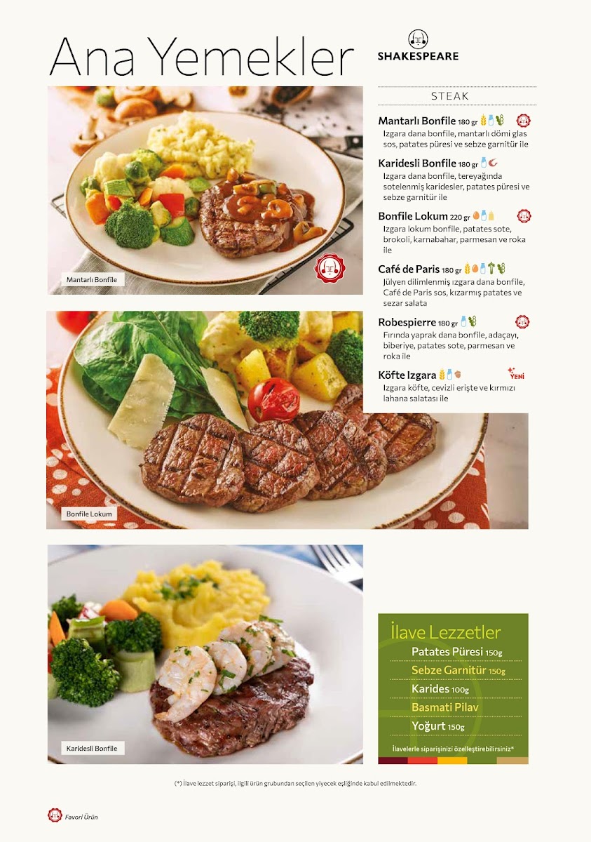 Menu Shakespeare Coffee & Bistro (5M Migros)-3