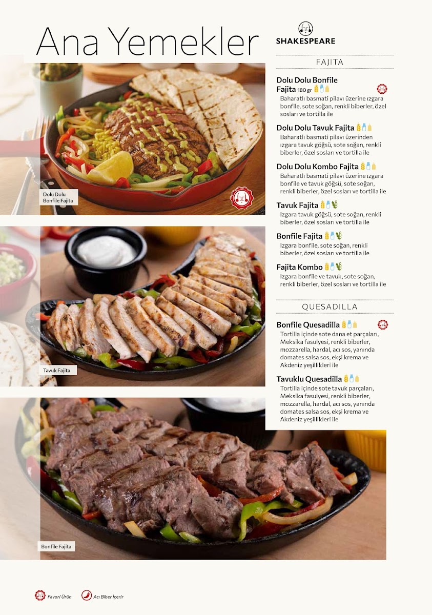 Menu Shakespeare Coffee & Bistro (5M Migros)-6