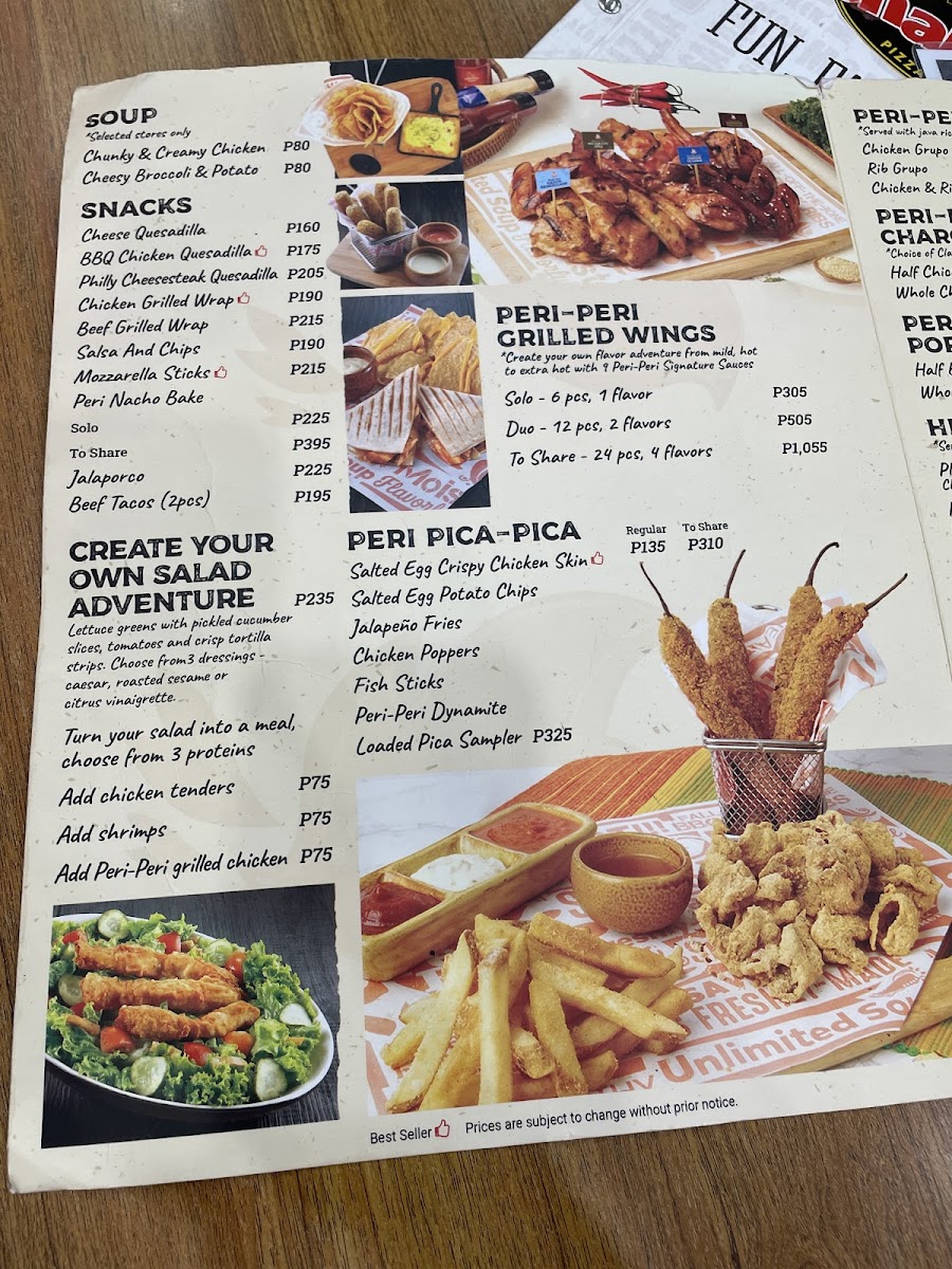 Menu Shakey's Pizza Parlor - Araneta City-5