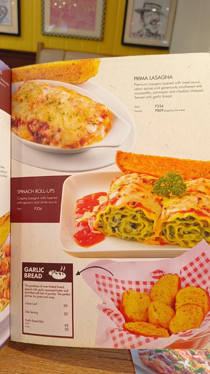 Menu Shakey's Pizza Parlor - Araneta City-9