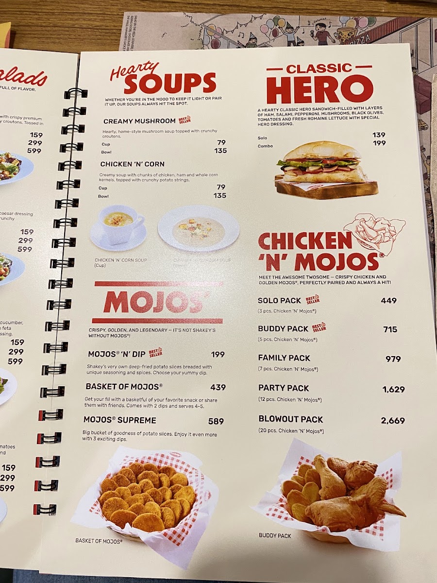 Menu Shakey's Pizza Parlor - Maimpis-2
