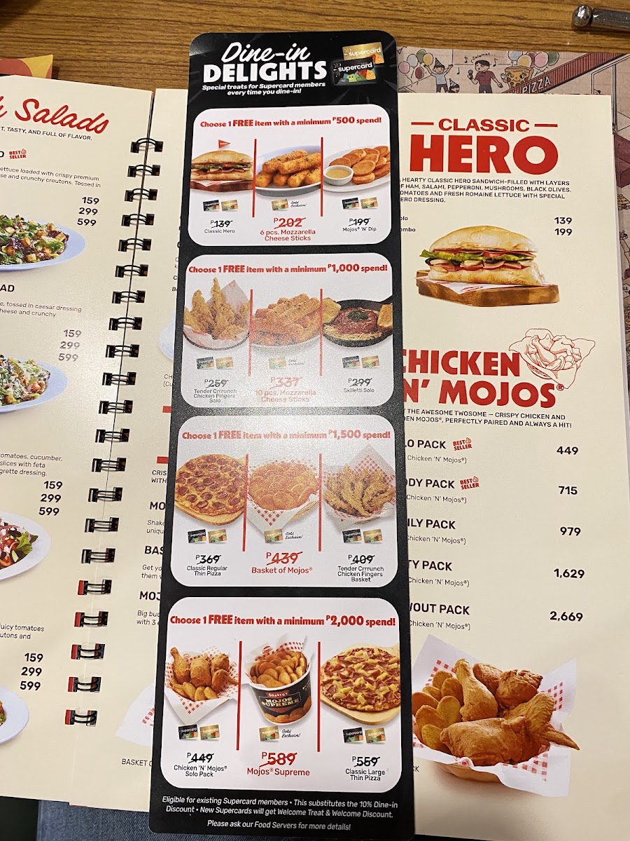 Menu Shakey's Pizza Parlor - Maimpis-3