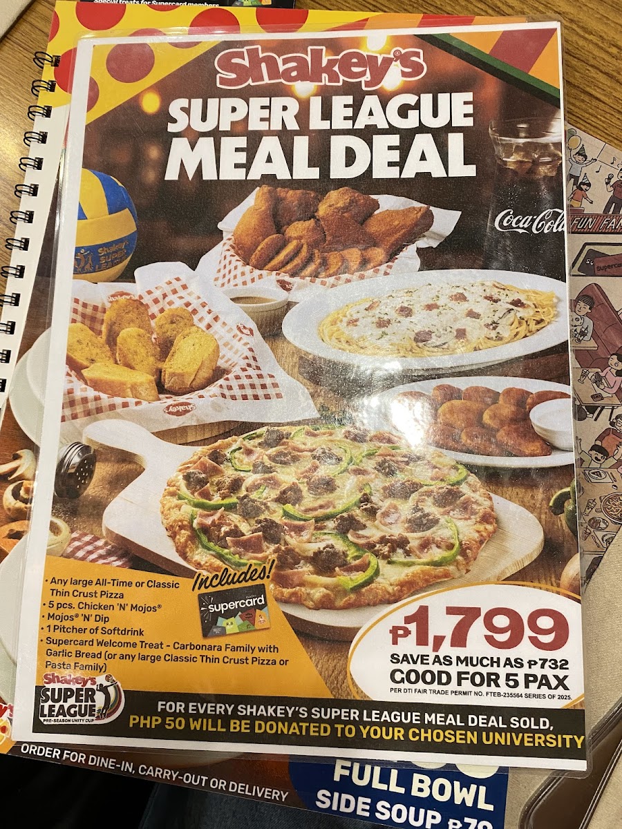 Menu Shakey's Pizza Parlor - Maimpis-8