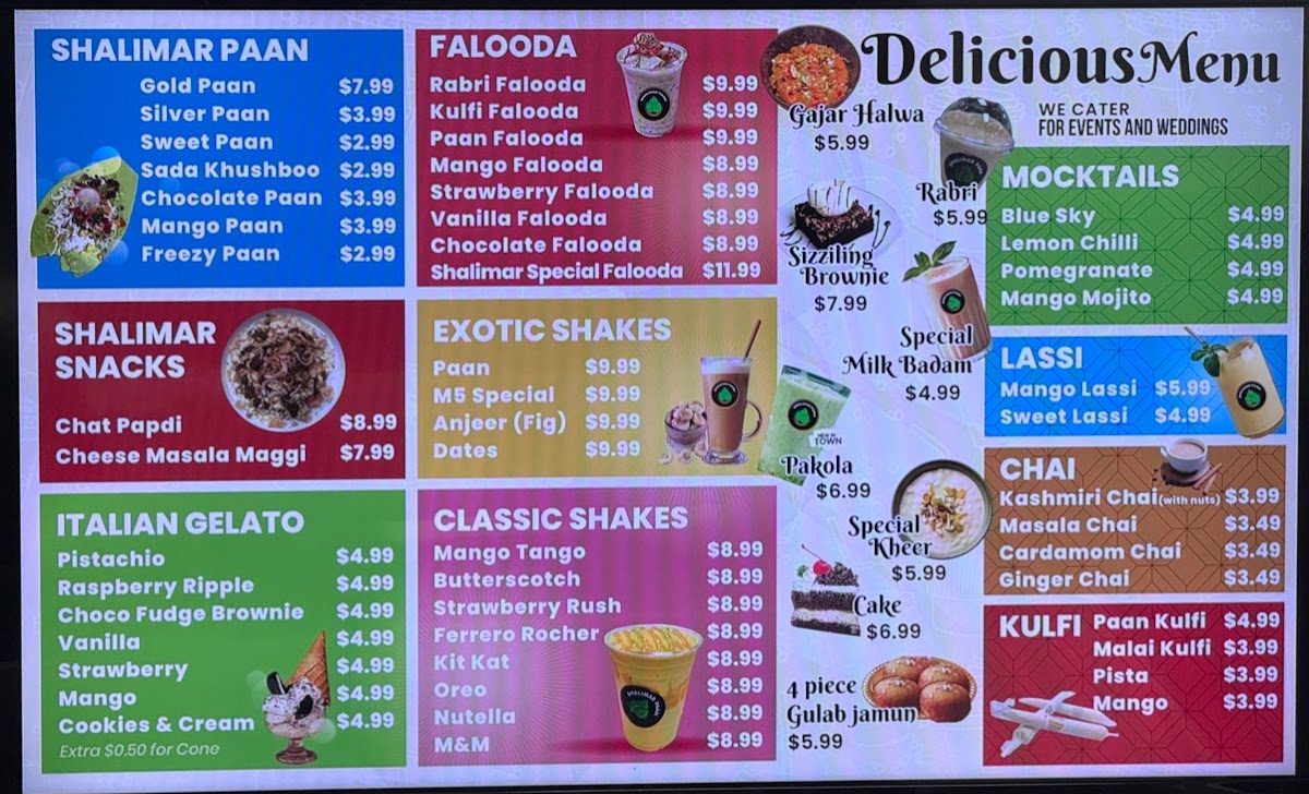 Menu Shalimar Paan & Ice Cream Bar-3