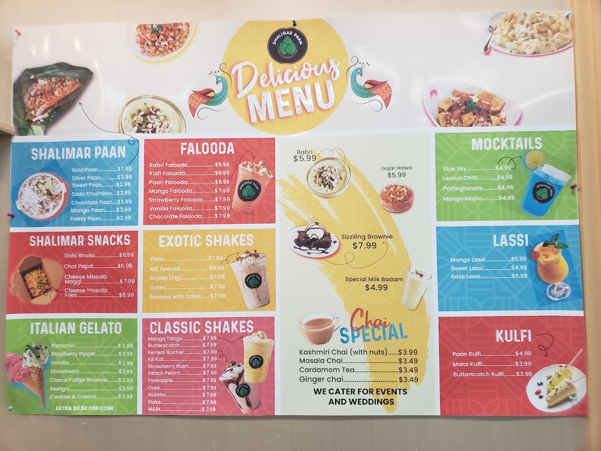 Menu Shalimar Paan & Ice Cream Bar-8