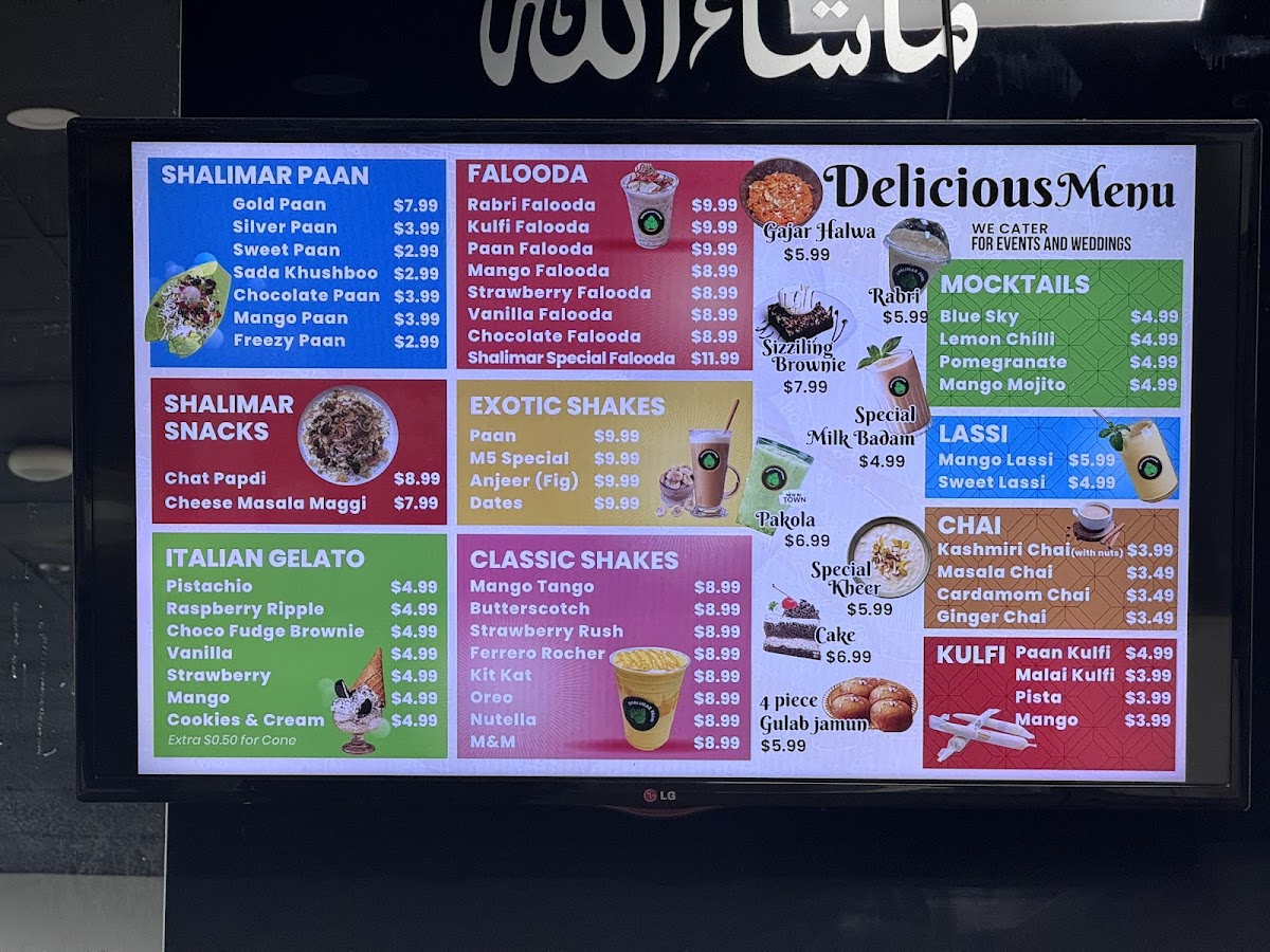 Menu Shalimar Paan & Ice Cream Bar-9