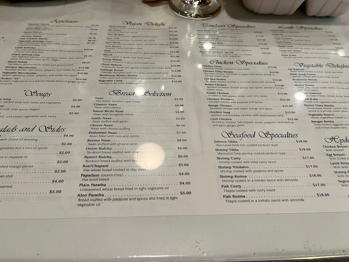 Menu Shalimar Restaurant-3