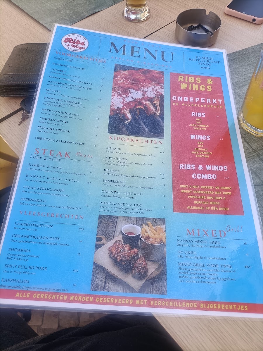 Menu Shalom Ribs & Wings-8