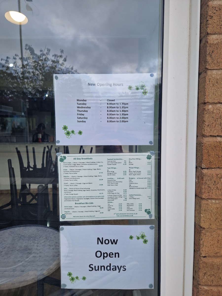 Menu Shamrock Cafe-3
