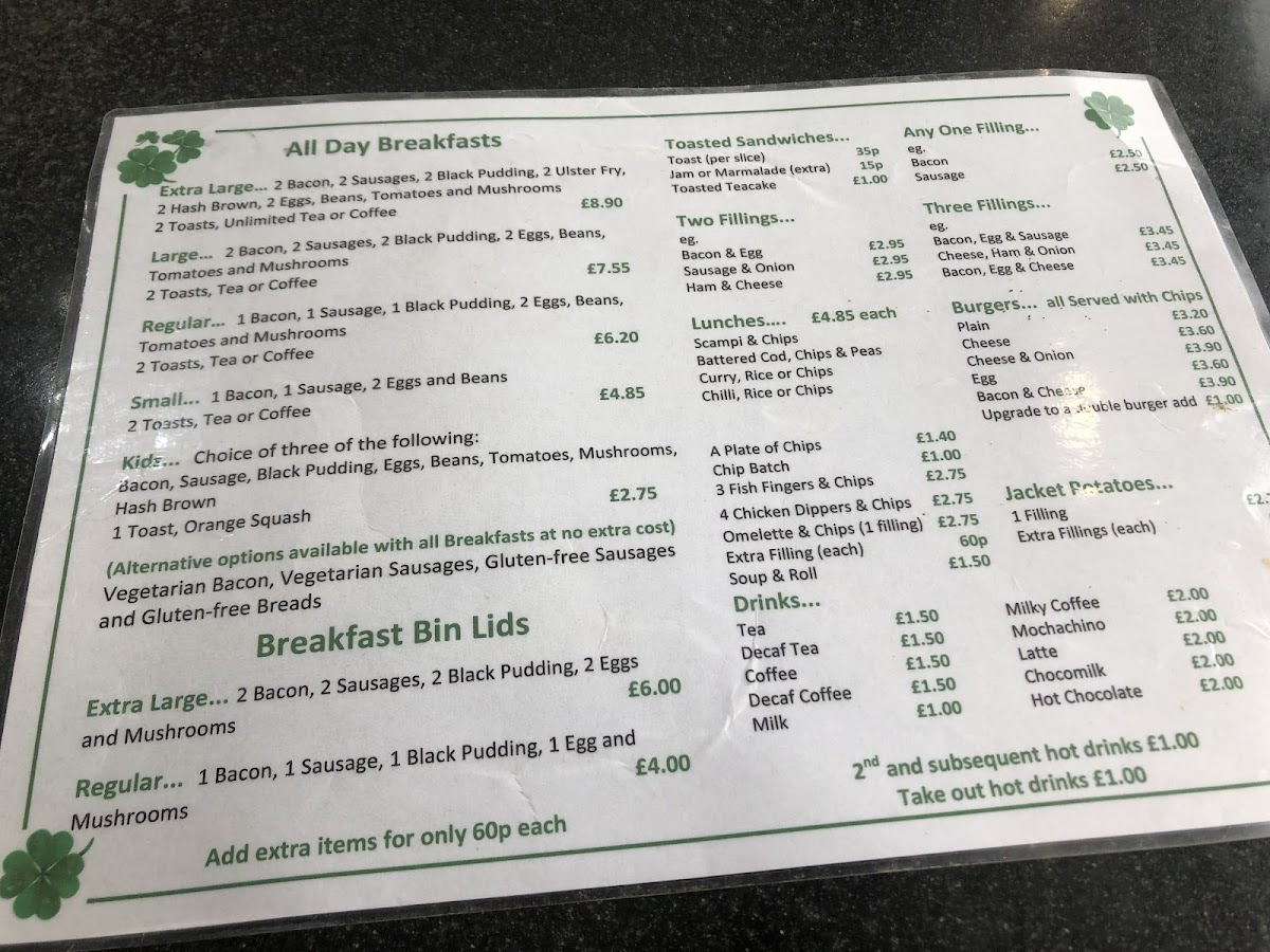 Menu Shamrock Cafe-4
