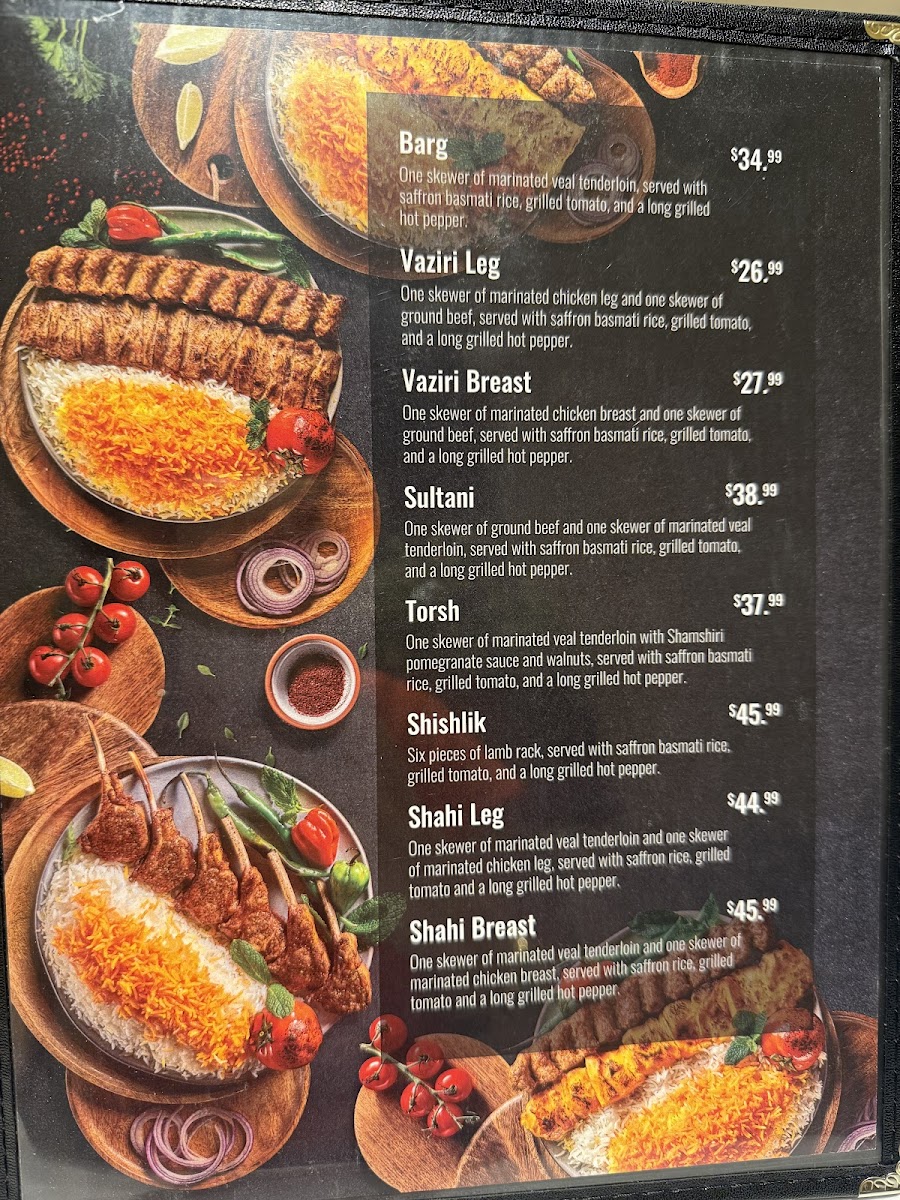 Menu Shamshiri Restaurant-5