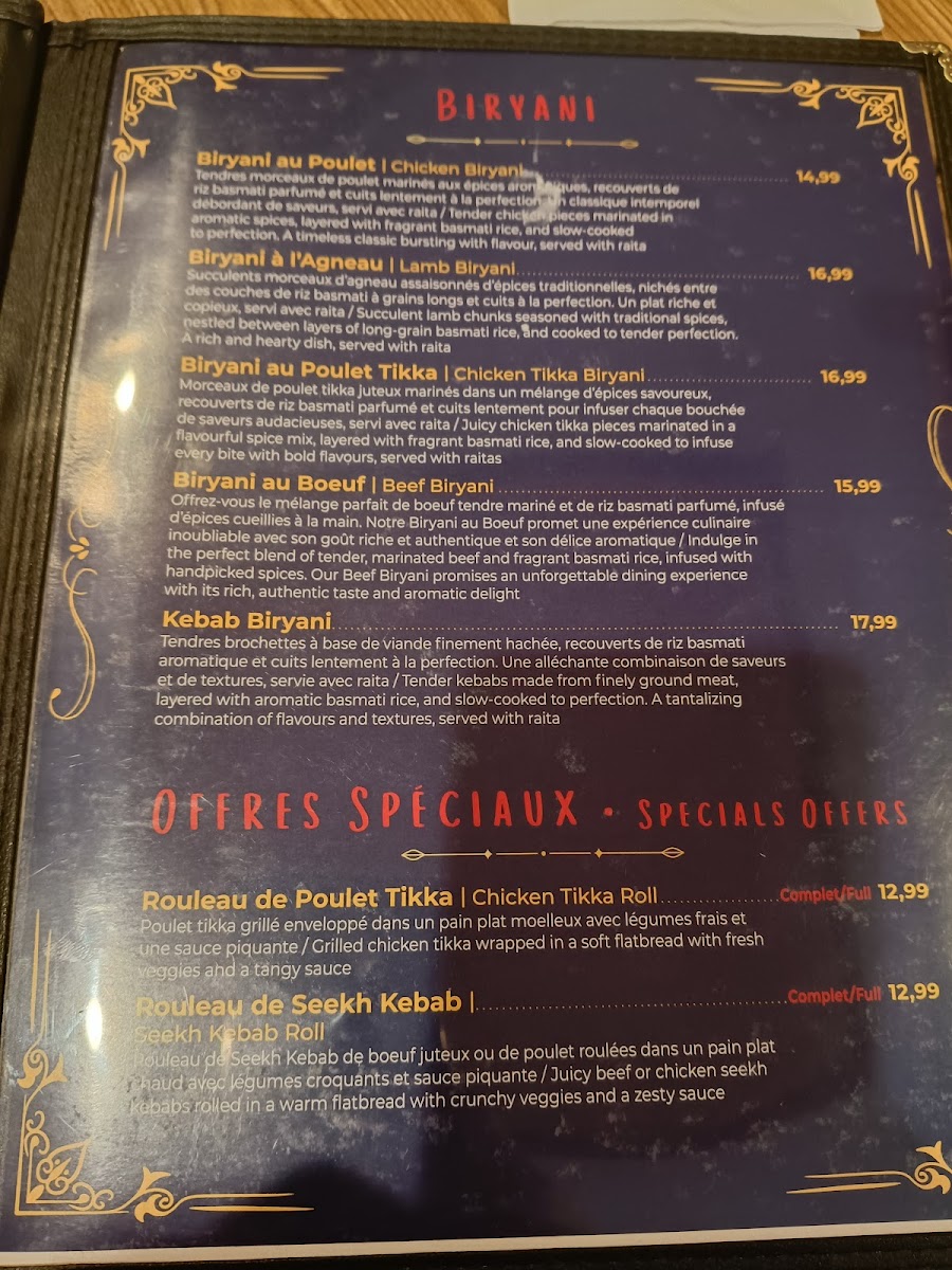 Menu Shandaar Cuisine-1