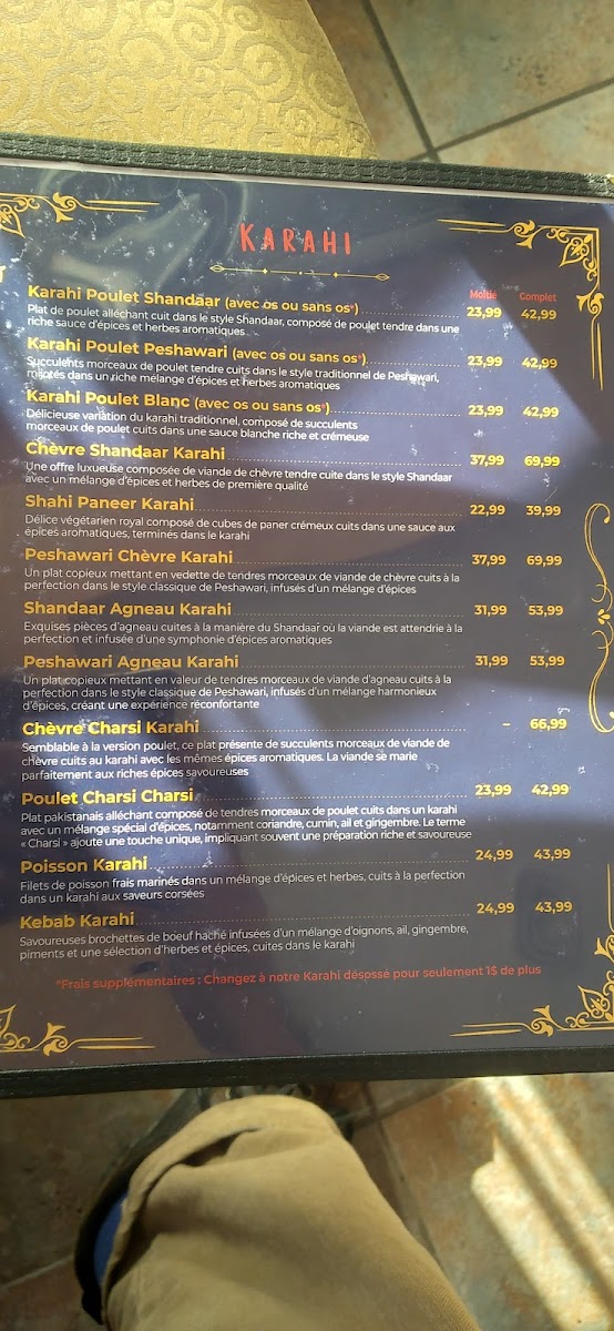 Menu Shandaar Cuisine-9