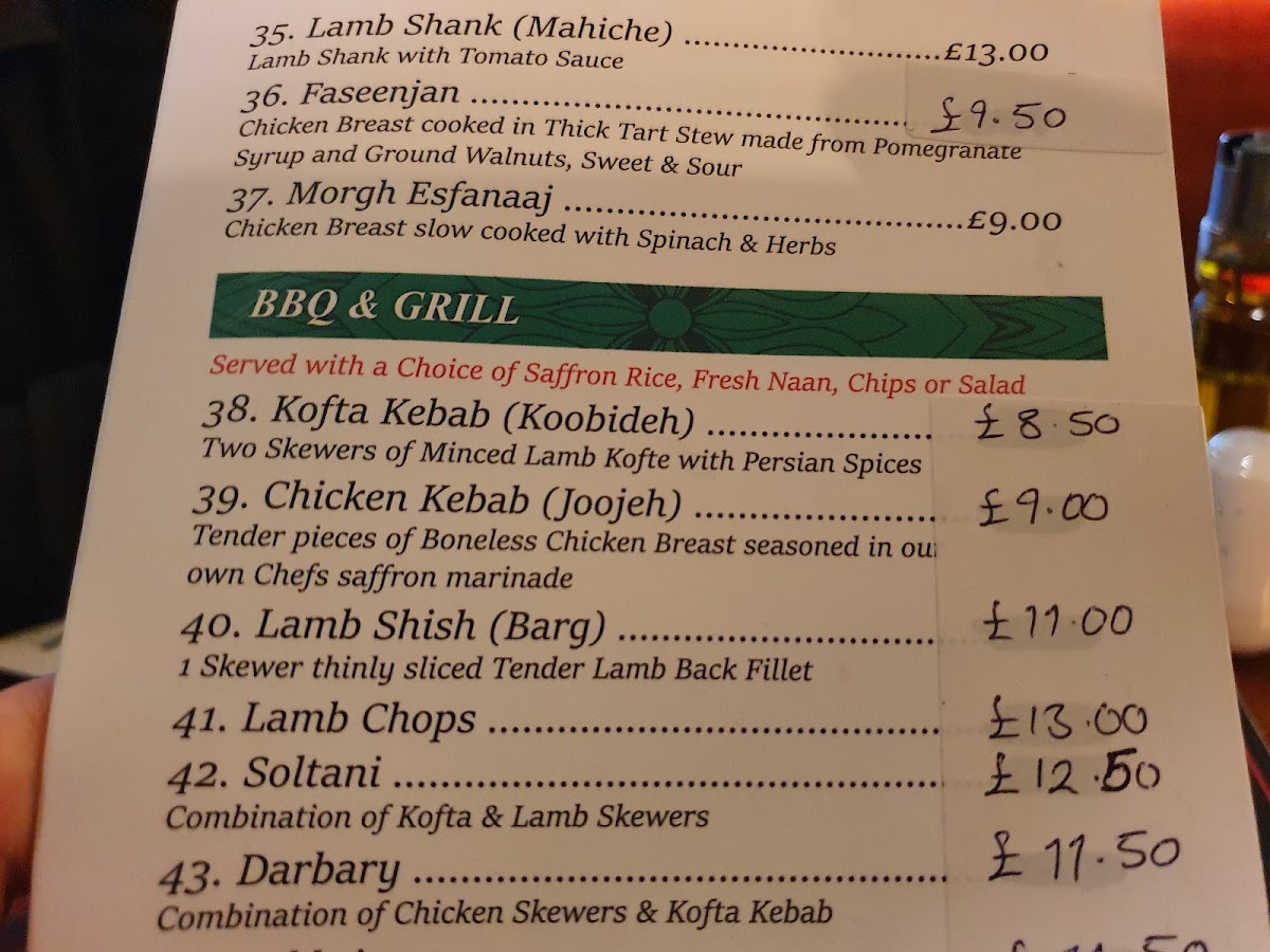 Menu Shandiz-3