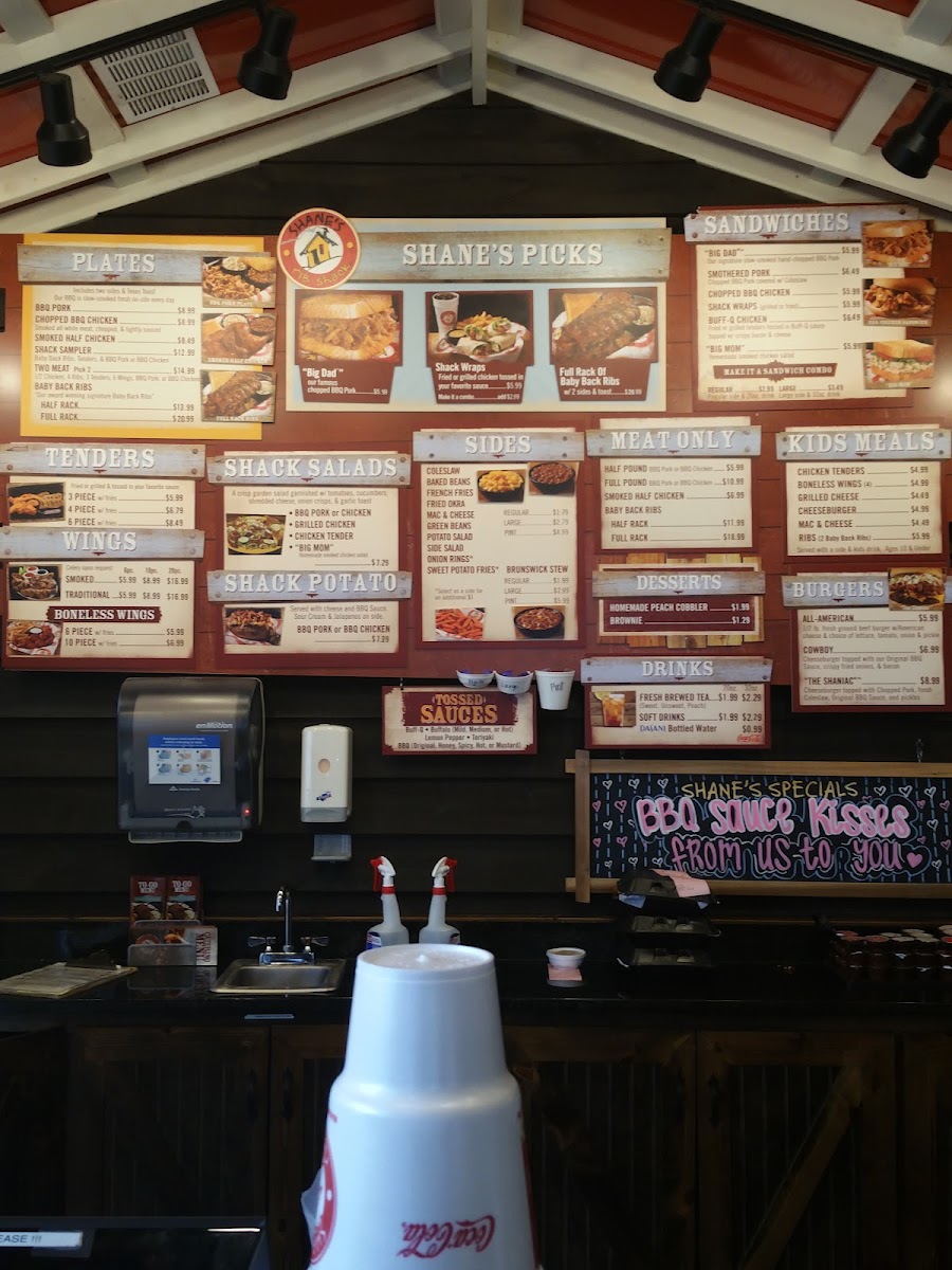 Menu Shane's Rib Shack-9