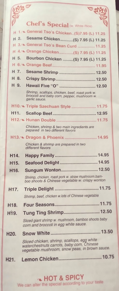 Menu Shang Hai-2