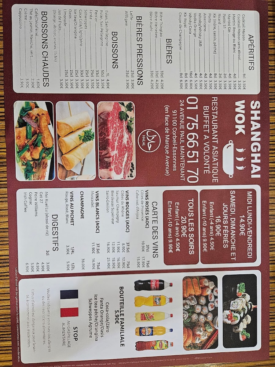 Menu Shanghai Wok-1