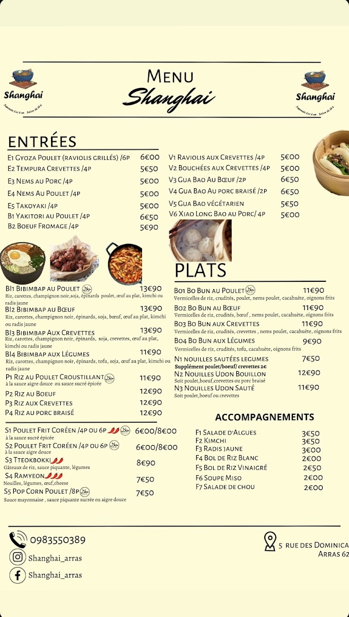 Menu Shanghai-1