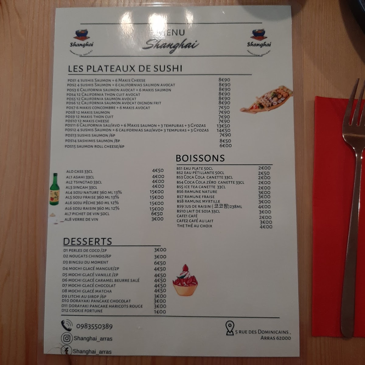 Menu Shanghai-4