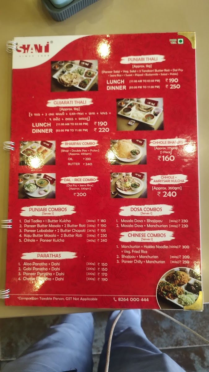 Menu Shanti Restaurant-7