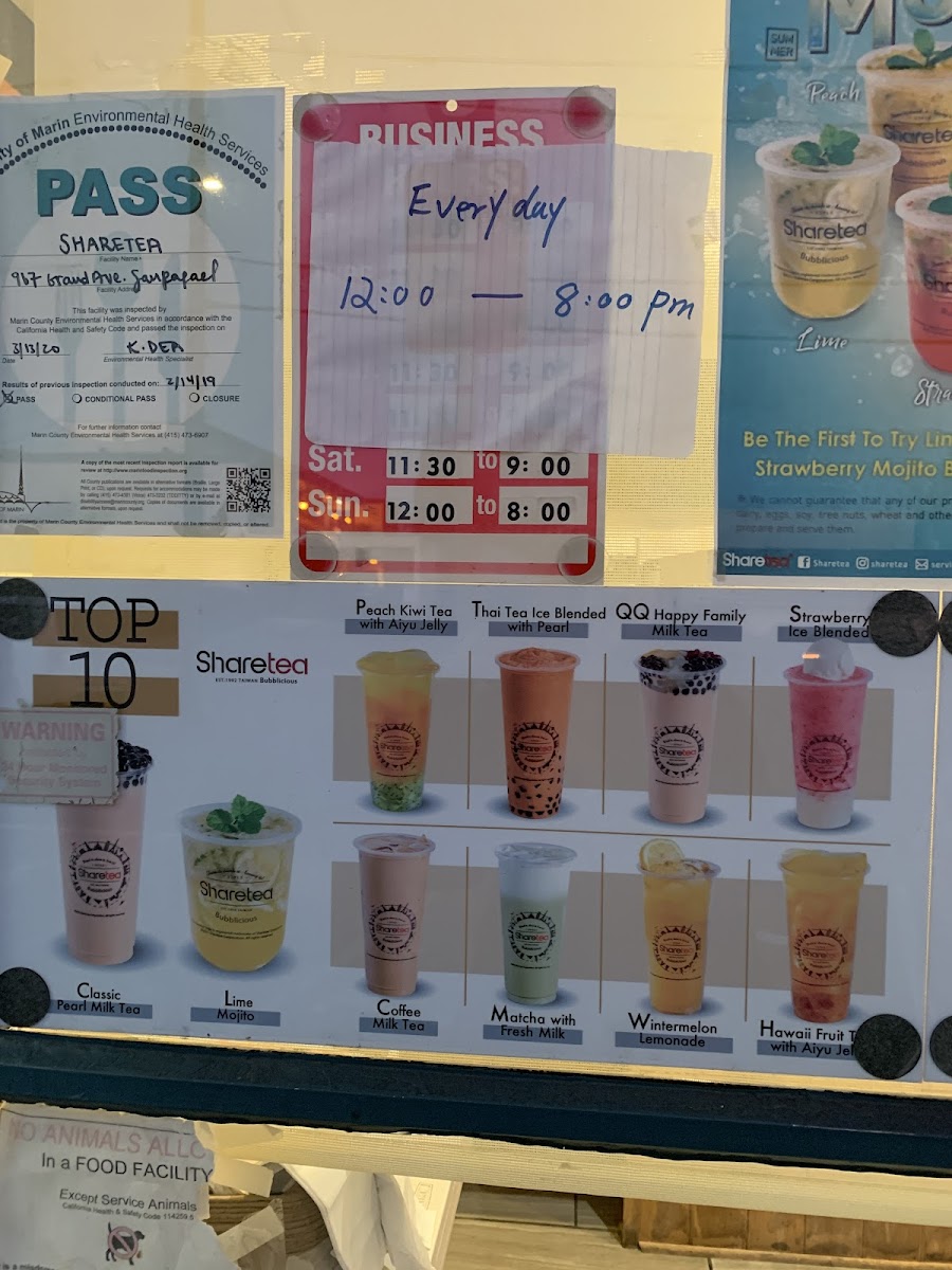 Menu Sharetea-5