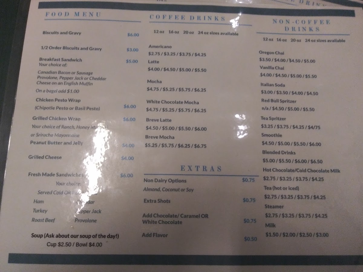 Menu Sharinabean’S On Main-7