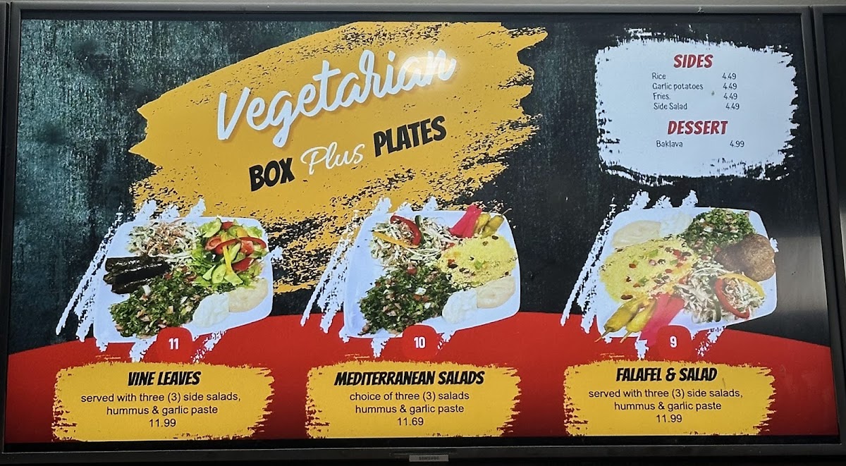 Menu Shawarma Box Plus North York-5