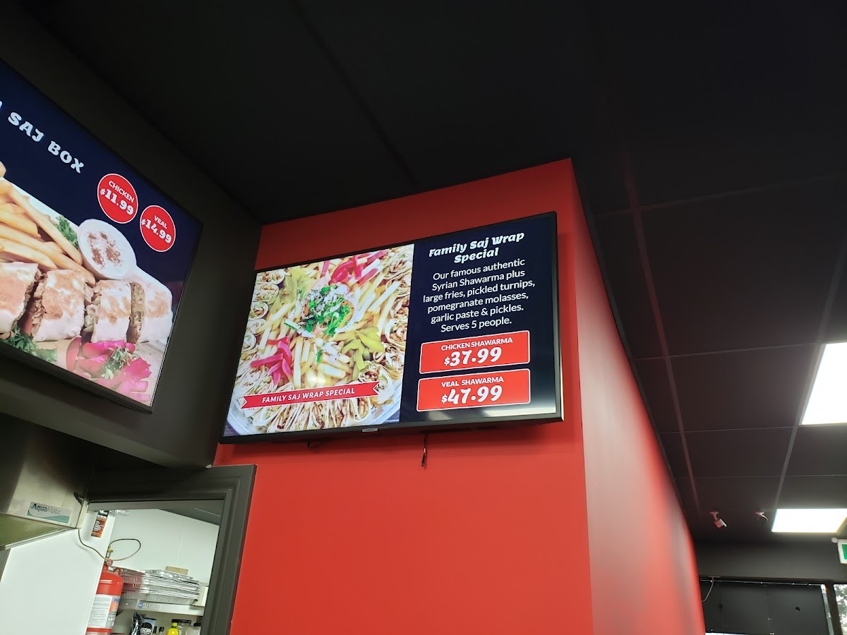 Menu Shawarma Box Plus North York-9