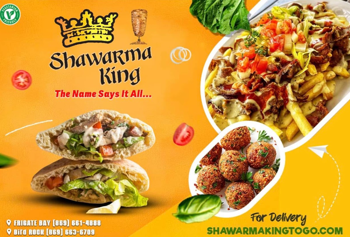 Menu Shawarma King 3 Frigate Bay-6