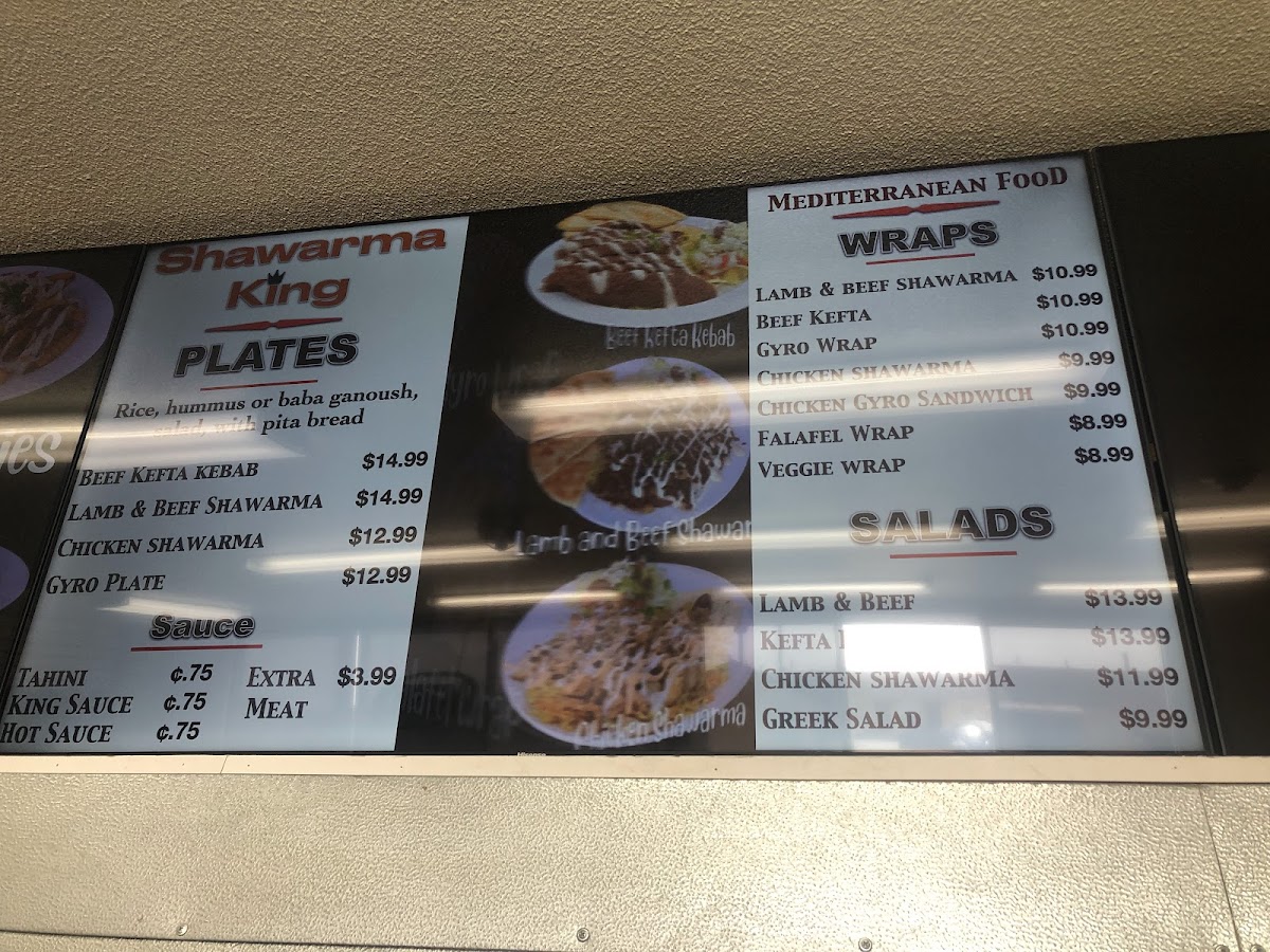 Menu Shawarma King & More-8
