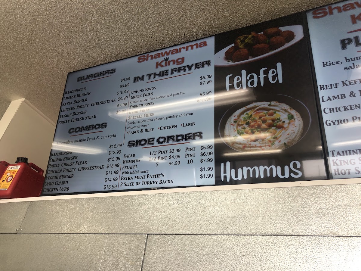 Menu Shawarma King & More-9