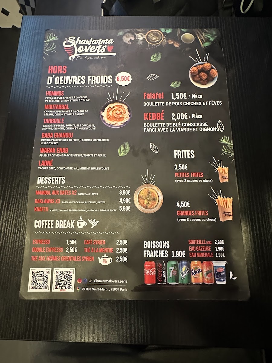 Menu Shawarma Lovers-2