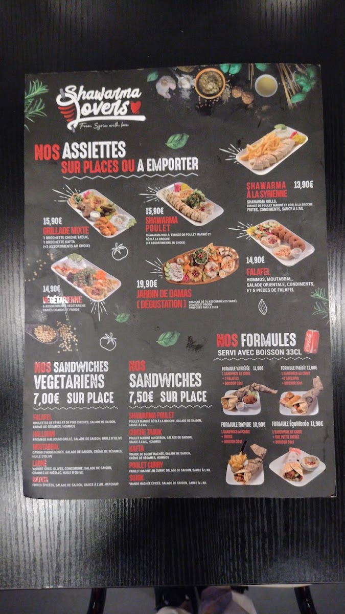 Menu Shawarma Lovers-8