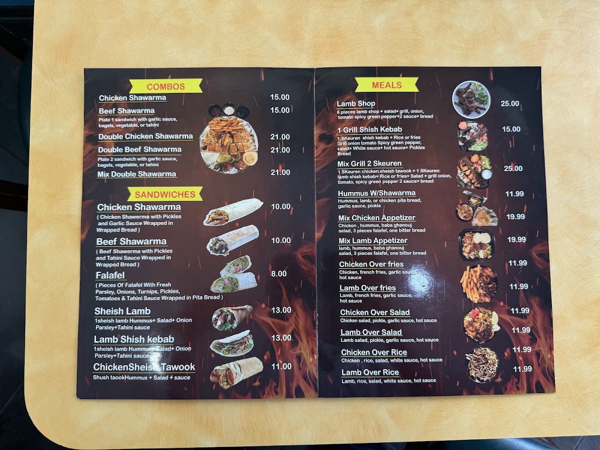 Menu Shawarma & More-9