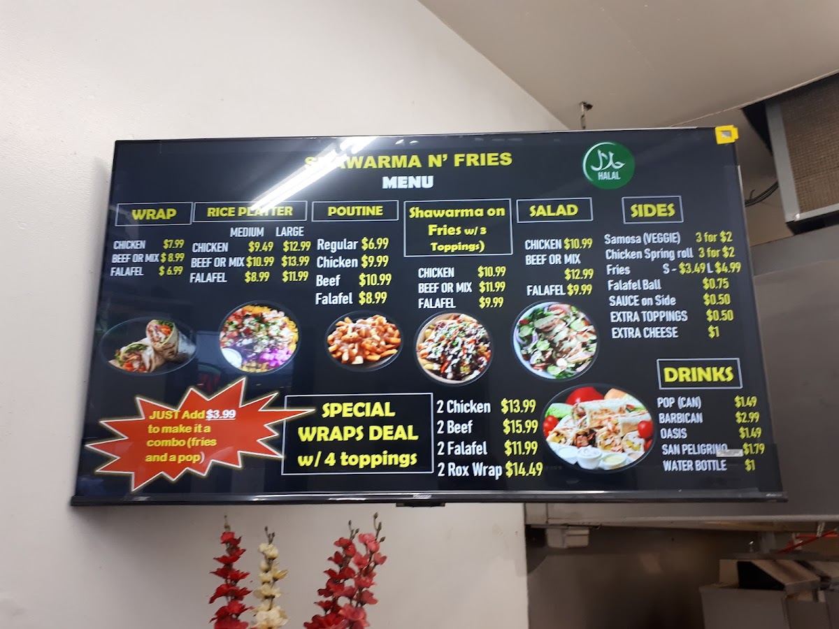 Menu Shawarma N' Fries (Halal)-2