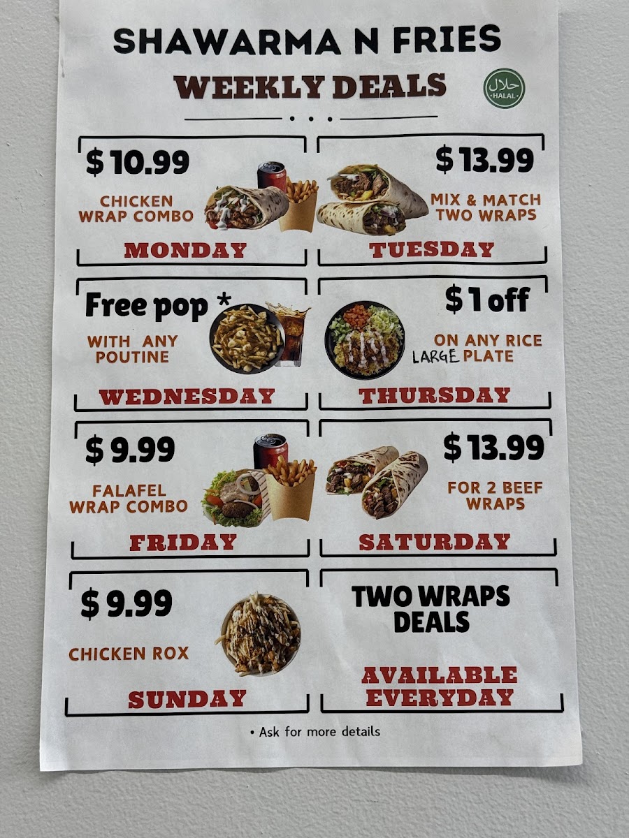 Menu Shawarma N' Fries (Halal)-4