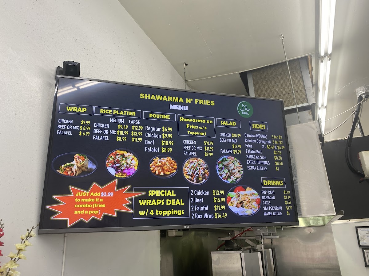 Menu Shawarma N' Fries (Halal)-5