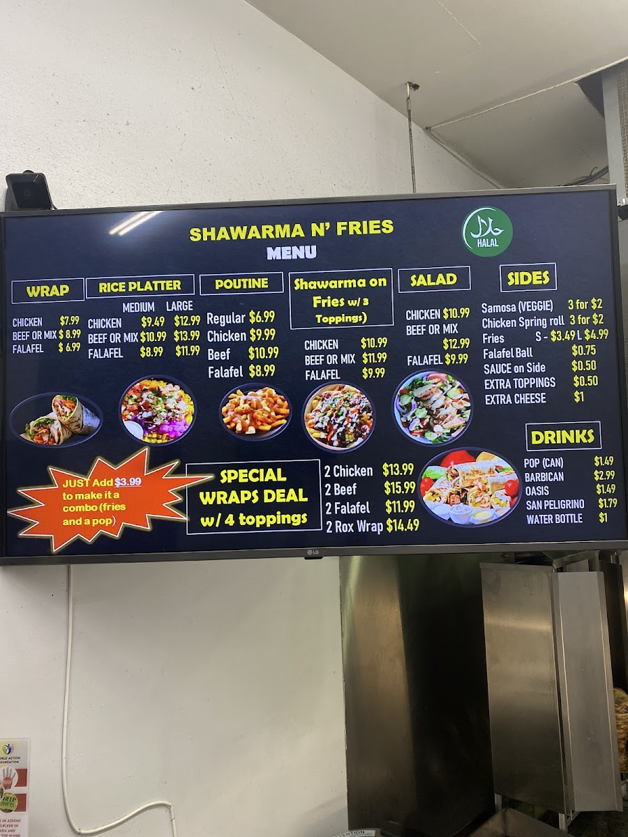 Menu Shawarma N' Fries (Halal)-6