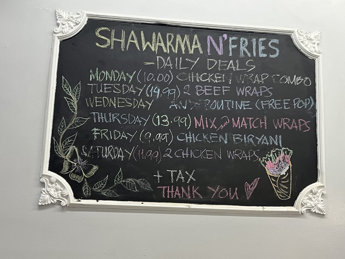 Menu Shawarma N' Fries (Halal)-9