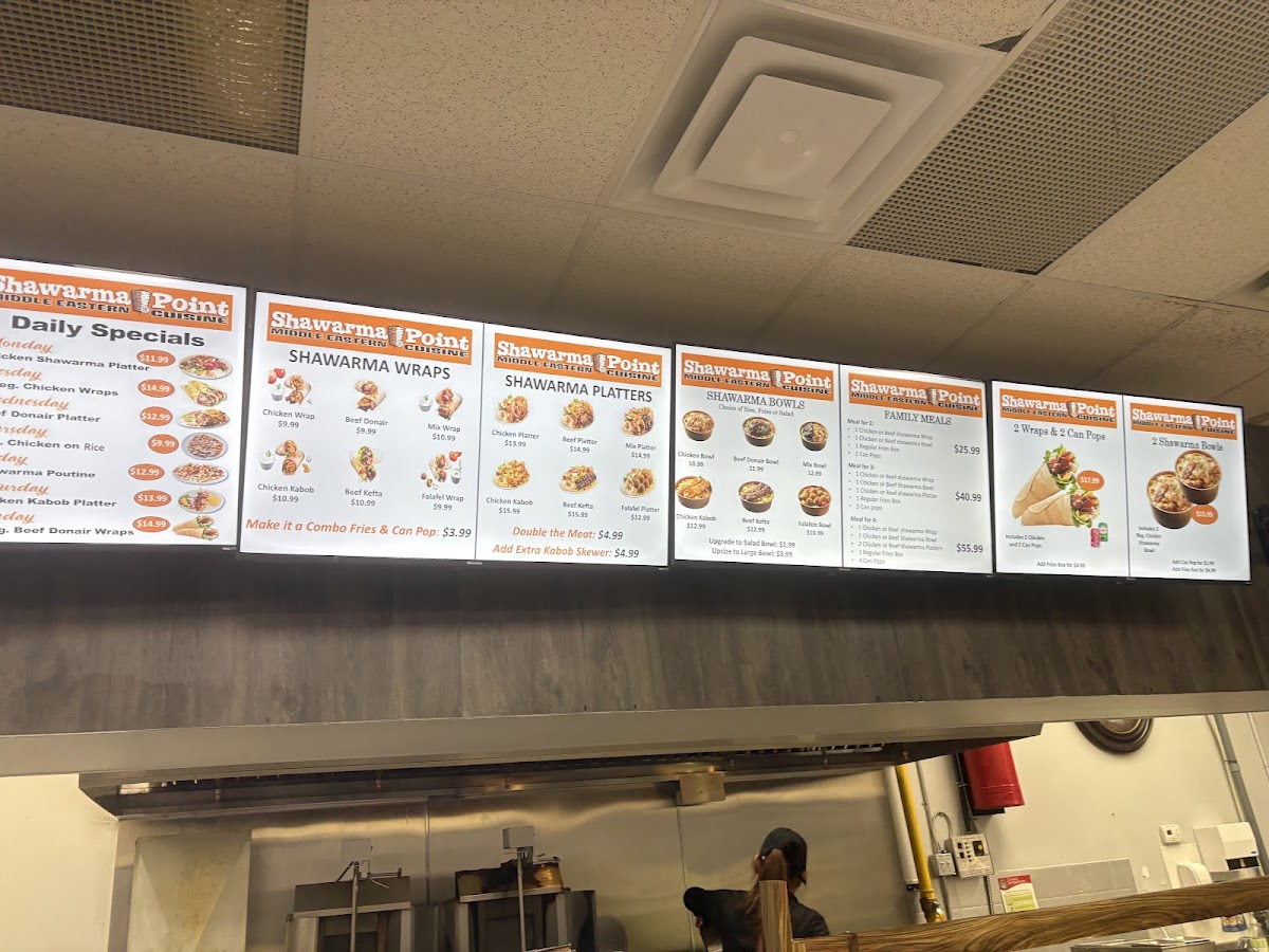 Menu Shawarma Point-1